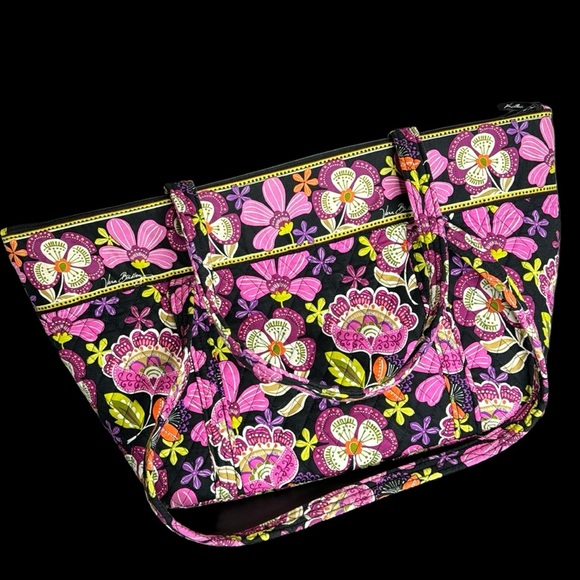 Vera Bradley Pirouette Pink Grand Travel Tote Bag - Picture 3 of 17